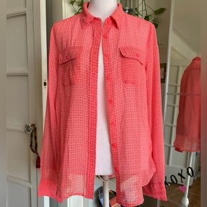 AMERICAN EAGLE OUTFITTERS SLEEVED BLOUSE 🔺